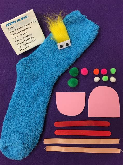 Sock Puppet Kit Single Michelee Puppets