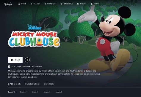 Mickey Mouse Clubhouse Season 5 Tv