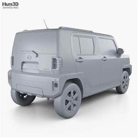 Daihatsu Taft 2022 3Dモデル 乗り物 on Hum3D