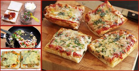 Learn how to make delicious and mouth watering pizza bread recipe. Easy Recipe for Delicious Bread Pizza without Oven