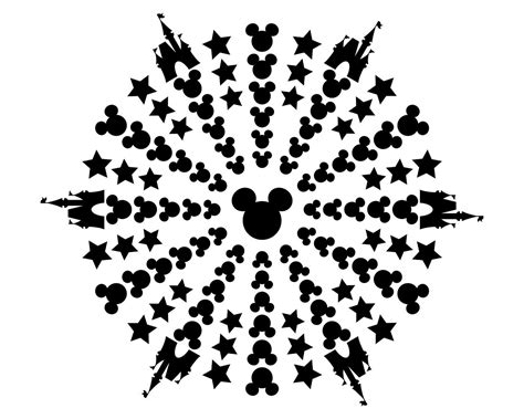 Download 302+ Mandala Mickey Svg File Include SVG PNG EPS DXF