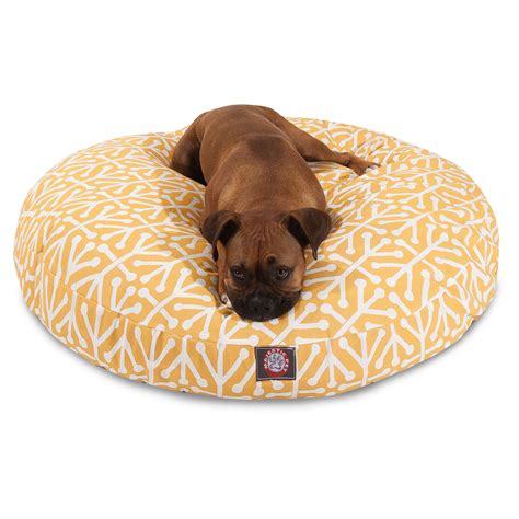 Majestic Pet Aruba Round Pillow Pet Bed Dog Beds At Hayneedle