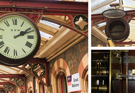 Clocking Up £8000 Towards Stations Heritage Timepiece Rail Uk