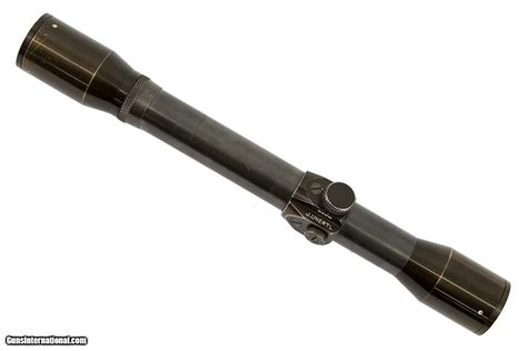 Vintage Unertl Hawk 4x Rifle Scope