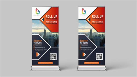 Roll Up Banner Template Free Download Free Printable Templates