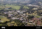 aerial view of Catterick Garrison, North Yorkshire, UK Stock Photo ...