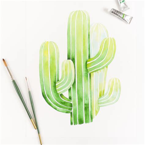 Saguaro Cactus Drawing At Getdrawings Free Download