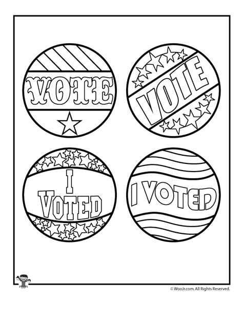 Voting Worksheets For Kids