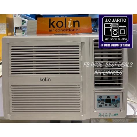 Kolin 15hp Inverter Window Type Aircon Shopee Philippines