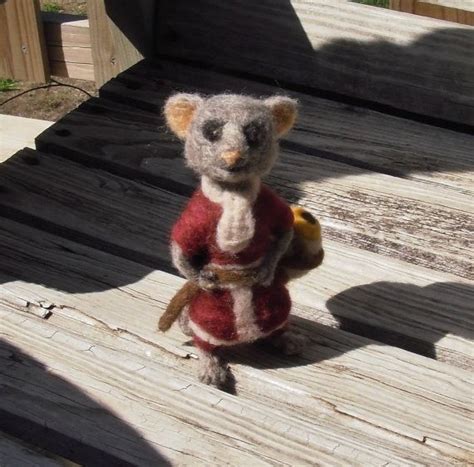 Alice In Wonderland Needle Felt Dormouse This Dormouse Is Made