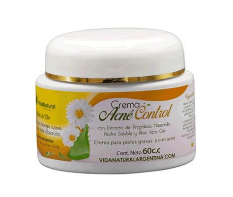 Crema Acné Control Vida Natural Sentirse Bien