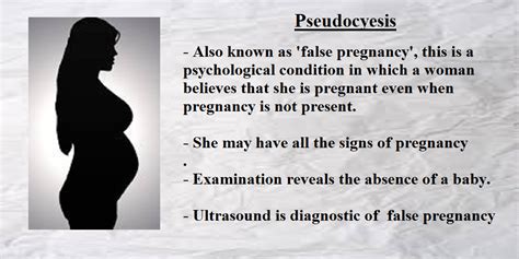 Pseudocyesis False Pregnancy
