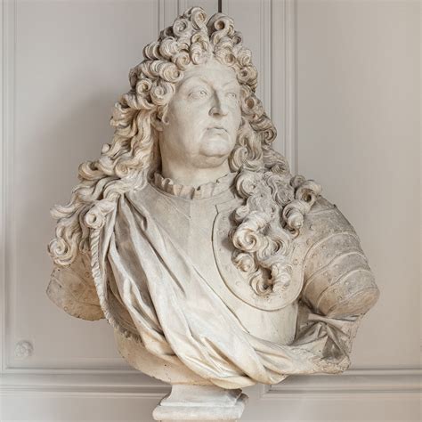 Bust Of King Louis Xiv In Plaster By Mathurin Moreau 1822 1912 Ref