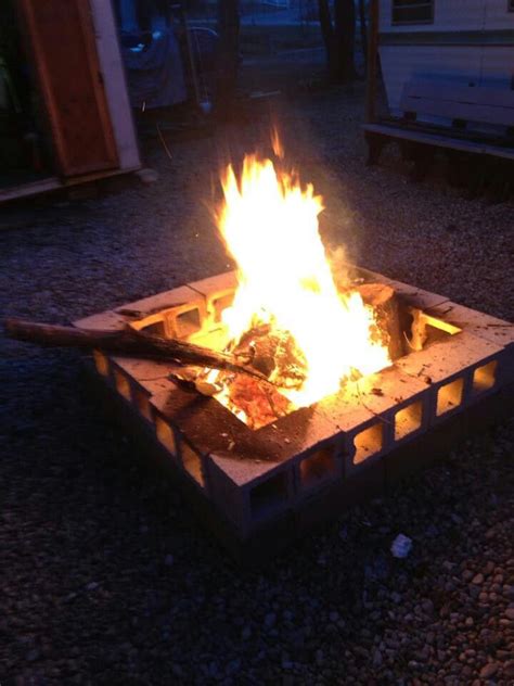 Brand coleman fire pit appears to be a very elegant way to distinguish you before others. Easy cinder block fire pit