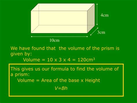Ppt Finding The Volume Of Solid Figures Powerpoint Presentation Free