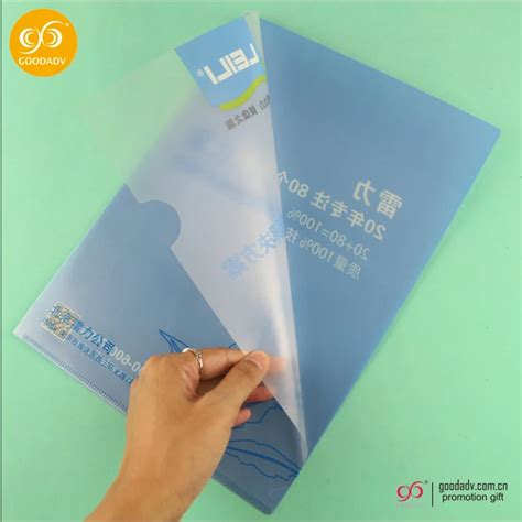 عالية الجودة البلاستيكية Pp شفافة A4 حجم غلاف مجلد ملفات Buy Pp مجلد