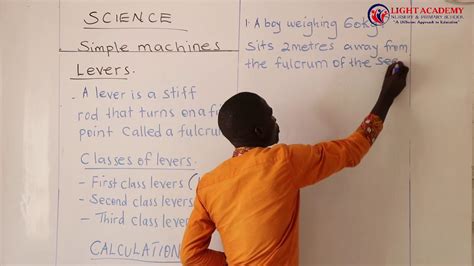 Light Academy Nursery And Primary School P7 Science Lesson By Tr Wafula