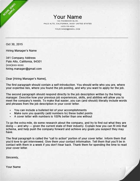 40 Battle Tested Cover Letter Templates For Ms Word