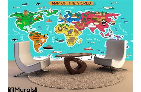 Wall Mural Map Of The World Us States Map Vrogue Co