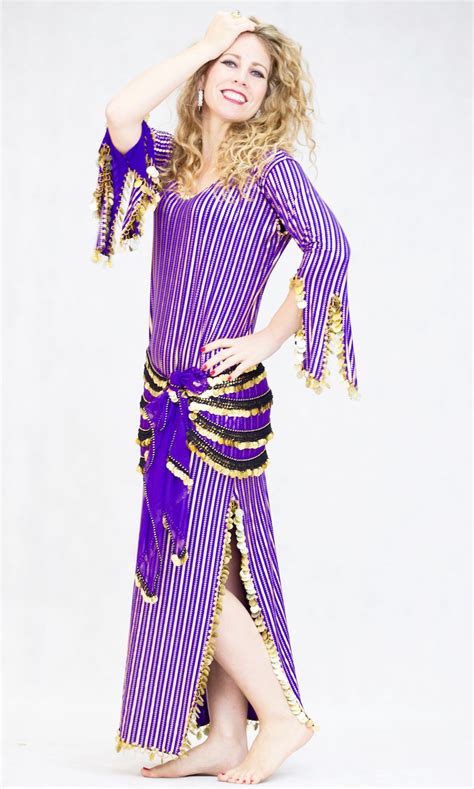 Baladi Dresses With Matching Hip Scarf Ameras Palace Belly Dance