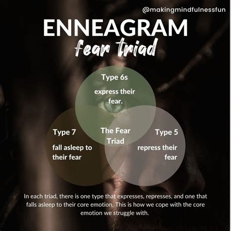 enneagram fear triad explained making mindfulness fun
