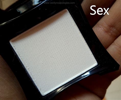 Illamasqua Sex Eyeshadow Review Swatches 6 Ways To Use A Matte White