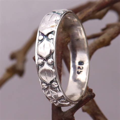 Band Ring Solid 925 Sterling Silver Band Ring Handmade Jewelry Etsy