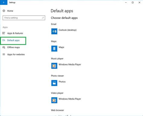 Come Modificare Le Applicazioni Predefinite Allinterno Di Windows 10