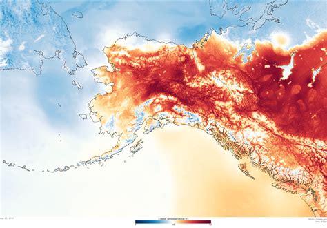 Alaska Sets New Record For Earliest Day With Temperatures In The 90s
