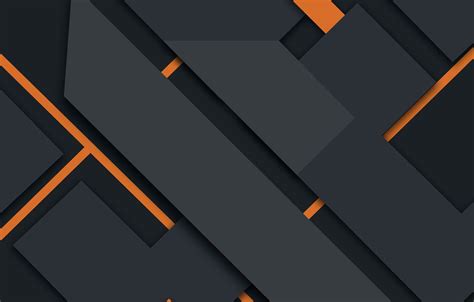 Orange Geometric Wallpapers Wallpaper Cave