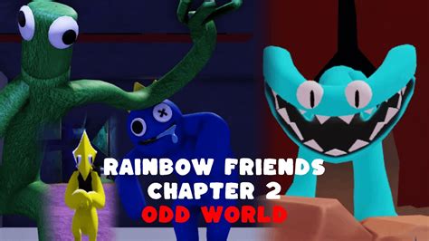 Roblox Rainbow Friends Chapter 2 Odd World Full Walkthrough Youtube