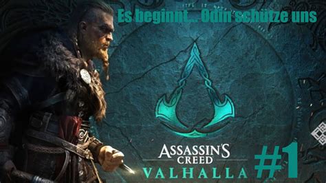 Assassins Creed Valhalla 1 Endlich geht es los Odin schütze uns