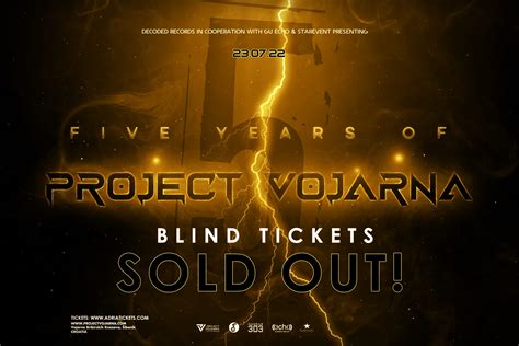 Adriaticket • Project Vojarna Open Air 2022 Blind Tickets