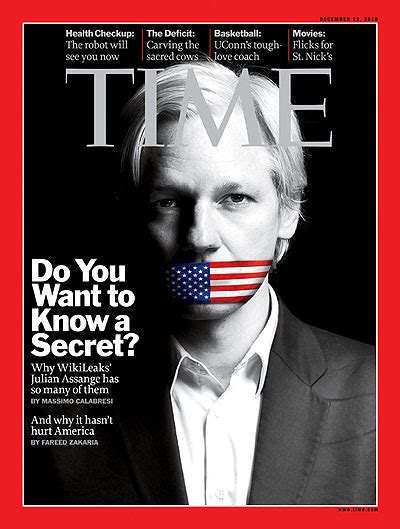Time Magazine Cover Do You Want To Know A Secret Dec 13 2010