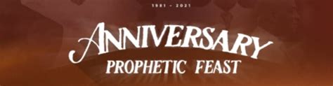 Domi Stream Day 1 40th Anniversary Prophetic Feast Service 2 May