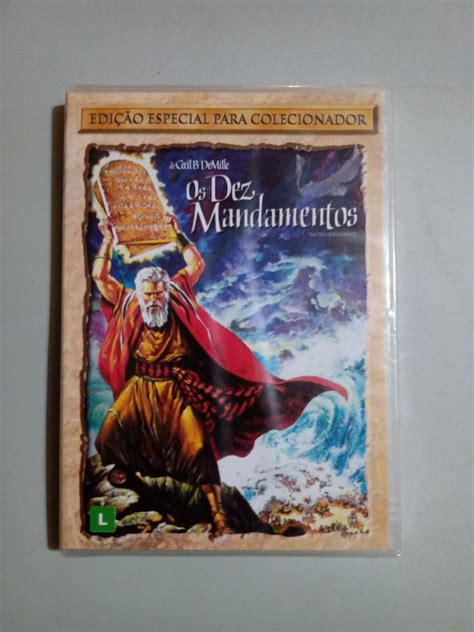 Dvd Os Dez Mandamentos lacrado Filme e Série Parmont Nunca Usado enjoei