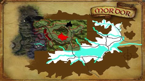 Mordor Map Revealed Lotro Update 19 Beta Youtube