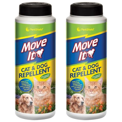 2x Pet Cat And Dog Repellent Powder Animal Non Toxic Natural For Garden