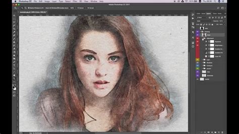 Soft Pencil Sketch Effect Photoshop Tutorial Youtube