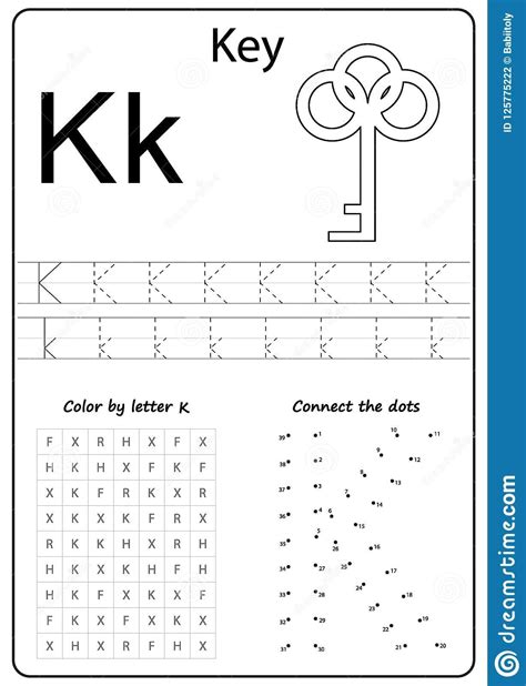 Letter K Worksheets For Kindergarten — Db