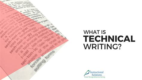What Is Technical Writing New Definition For 2017