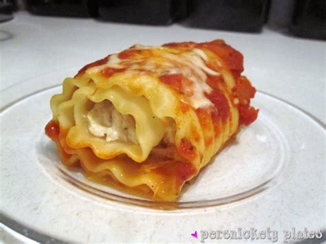 Chicken Lasagna Roll Ups Persnickety Plates