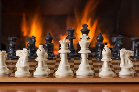 Chess Board Game Fireside Free Photo On Pixabay Pixabay