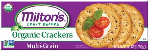 Miltons® Craft Bakers Organic Multi Grain Gourmet Crackers 6 Oz