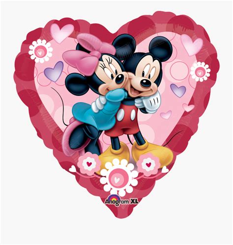 Minnie And Mickey Mouse Valentine Free Transparent Clipart Clipartkey