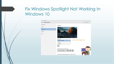 Calaméo How To Fix Windows Spotlight Not Working In Windows 10