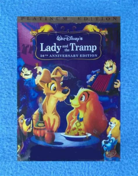 Dvd Disney Lady And The Tramp 50th Anniversary Platinum Edition 2 Disc