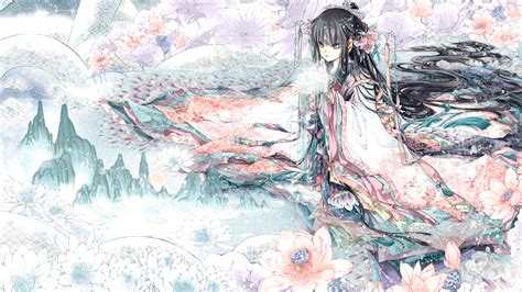 Anime Kimono Girl Wallpaper 1080p From Shadow Of Death