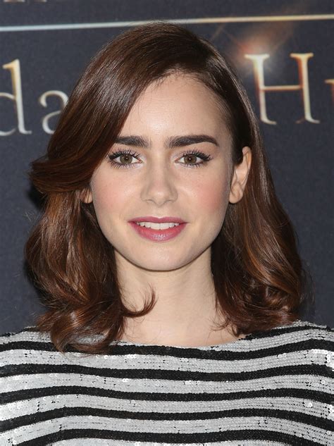 Lily Collins Hairstylist Stylecaster