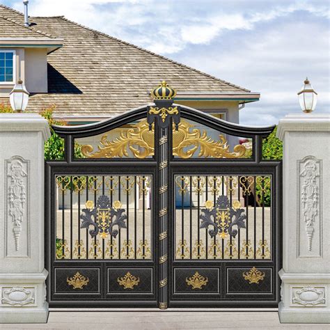 As we all know that the door is a very important role in the house, which is a security, whether it is living at home or home office. Bulding Main Gate Design - Modern House
